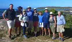 Trail group photo with Gordon